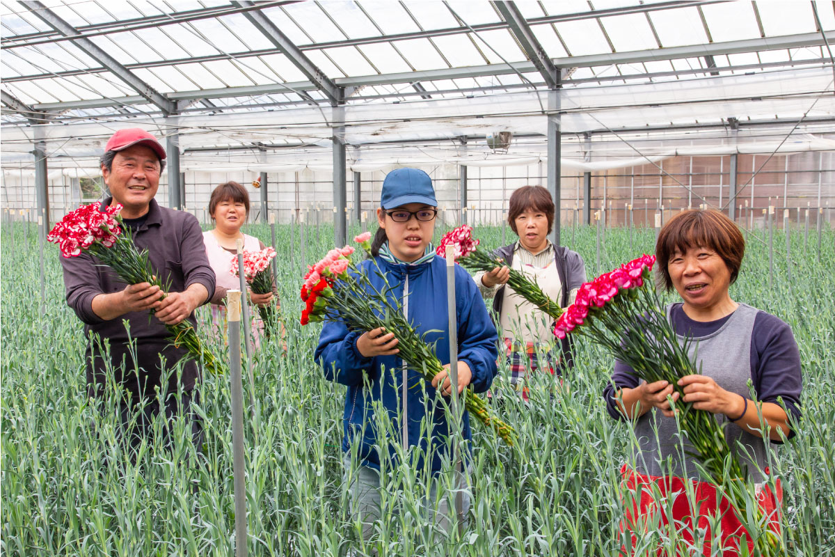 （有）黒髪カーネーション