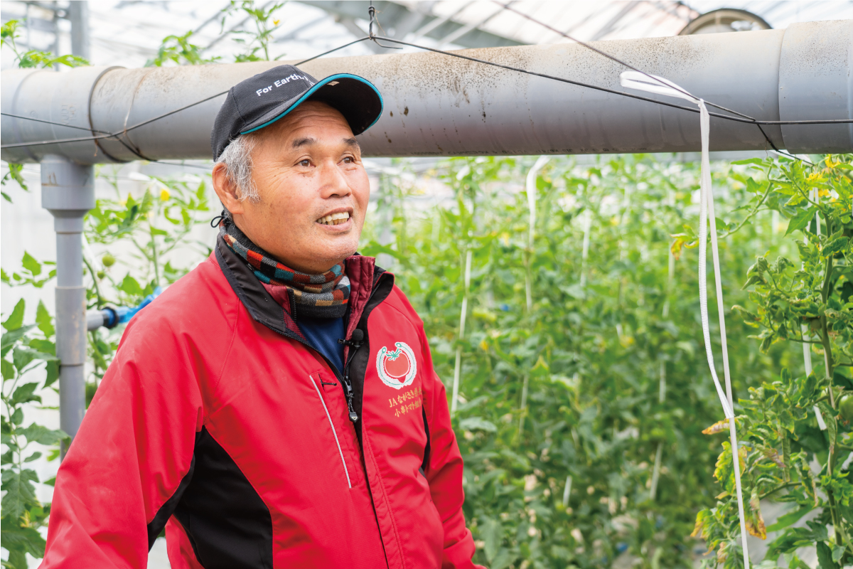 小串トマト農家 一瀬さん