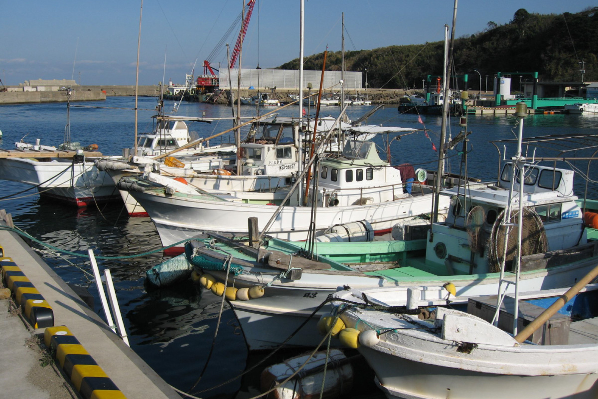 平戸の漁港